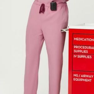 Men’s FIGS Pisco scrub pants chalk pink-L Short